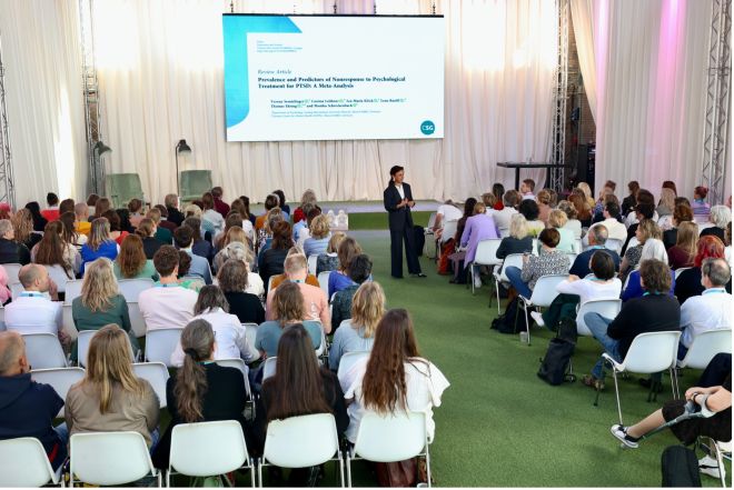 Iva Bicanic spreekt op het NtVP jaarcongres