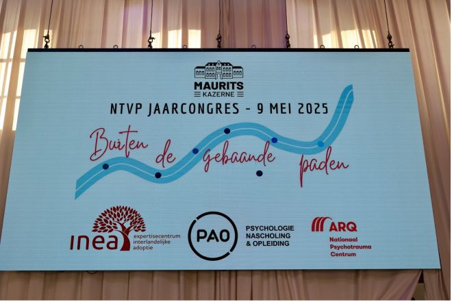 Powerpoint tijdens het jaarcongres