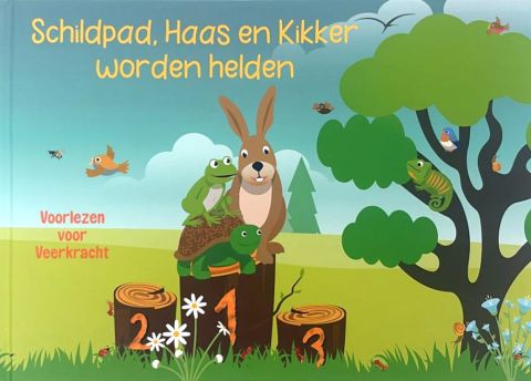 Schildpad, Haas en Kikker worden helden