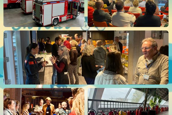NtVP on tour bij de brandweer
